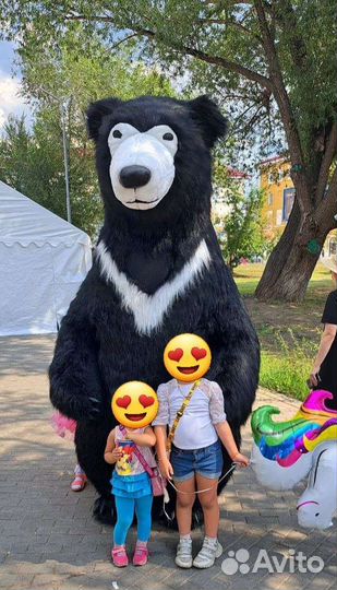 Ростовая кукла Мишка Красавчик поздравит