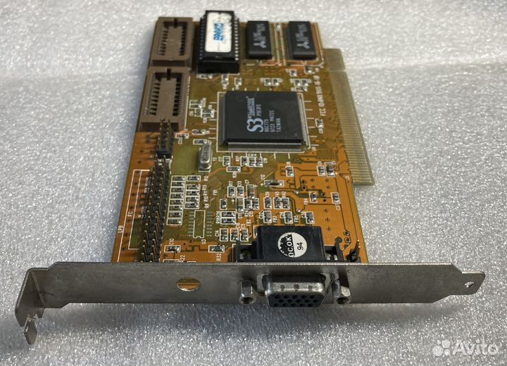 Видеокарта Epoch S3 Trio 64 1MB EDO PCI #2