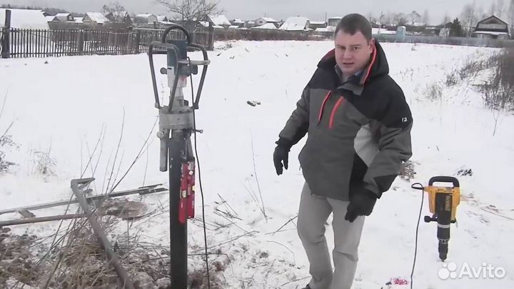 Винтовые сваи для дома