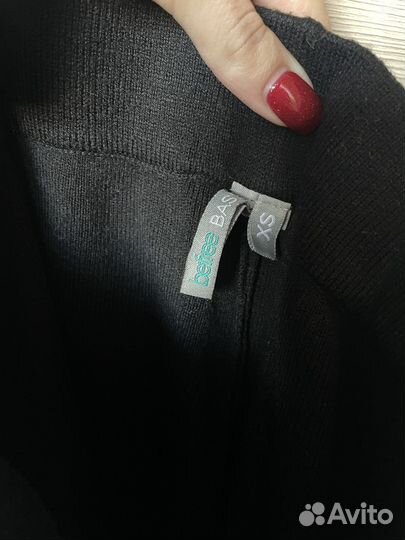 Трикотажные широкие брюки