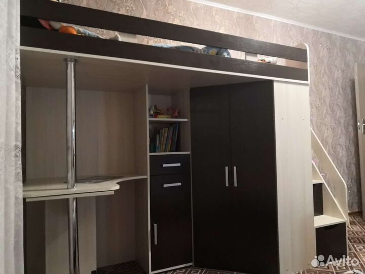 Кровать двухъярусная Латте 77-03