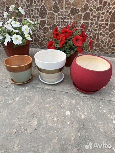 Керамические горшки