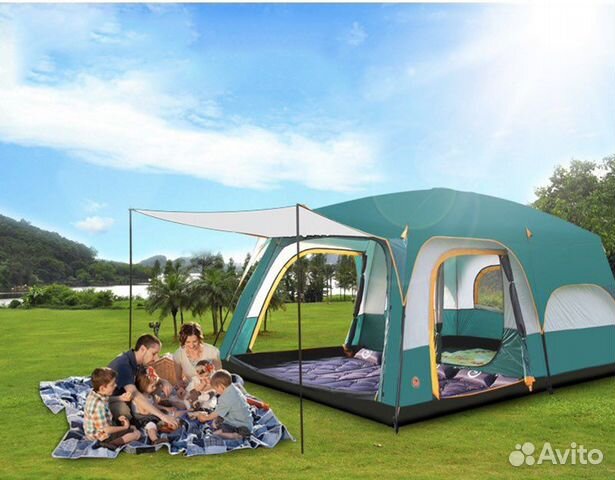 Палатка ART-1920 10-ти местная двухслой