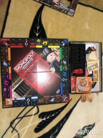 Монополия большая афера hasbro