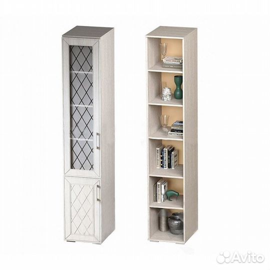 Шкаф для белья (платяной) 1,6м Британика (2шт.)