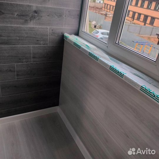 Остекление балконов, лоджии и отделка