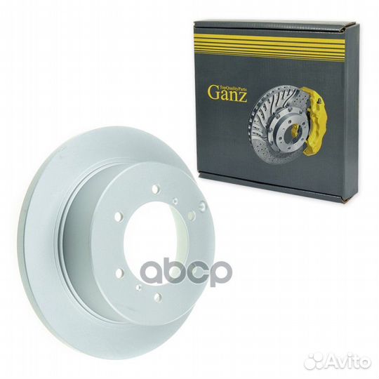 Диск тормозной задний с покрытием mitsubishi Pa