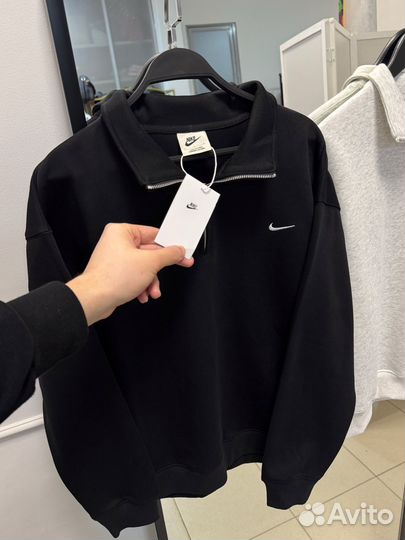 Кофта полузамок Nike мужская