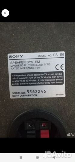 Sony ss-s9