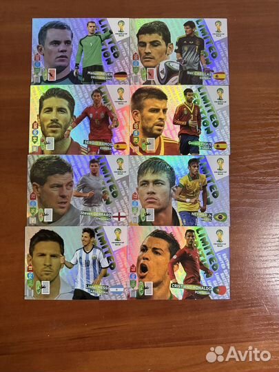 Футбольные карточки world cup 2014 adrenalyn xl