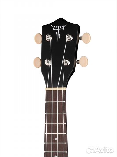 Укулеле сопрано, черный, Listen