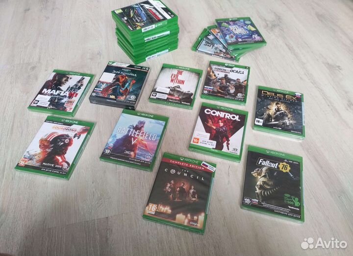 Новые Лицензионные диски на Xbox One / Series