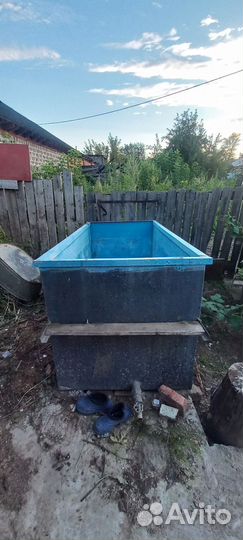 Бак для воды металлический