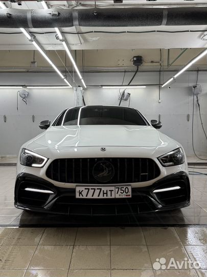 Бампер передний amg gt