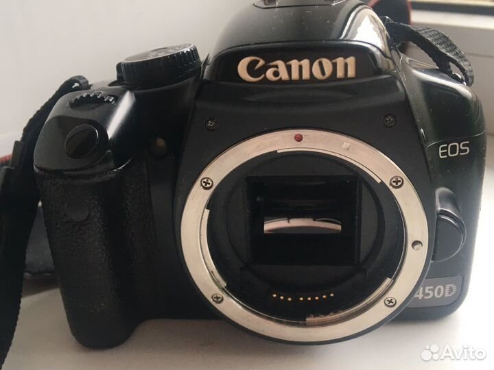 Фотоаппарат canon 450d + обьектив