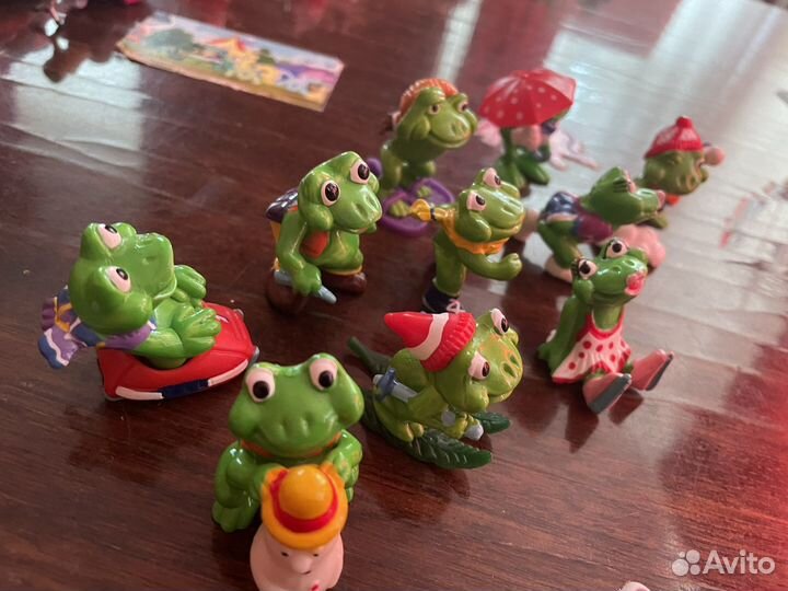 Полная серия коллекционных игрушек froggy friends