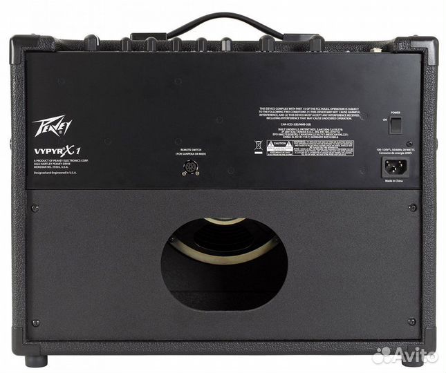 Комбоусилитель для электрогитары peavey vypyr VIP