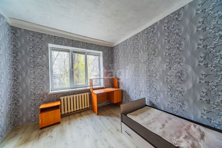 Комната 44,3 м² в 1-к., 3/4 эт.