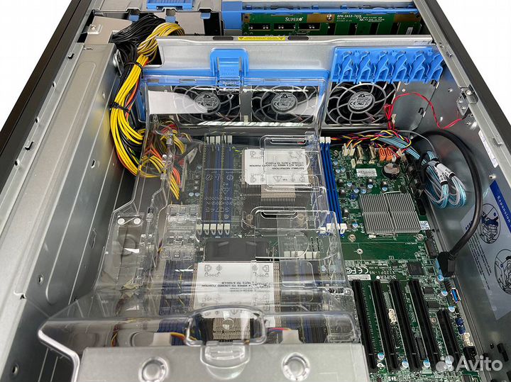 Сервер Supermicro 740P-TR 2хPlatinum 8380 64Gb