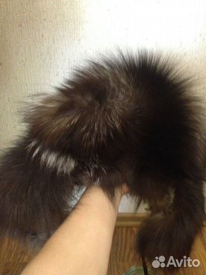 Шапка из чернобурки