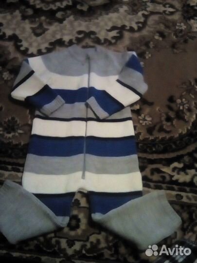 Вязаный комбинезон Крокид на мальчика