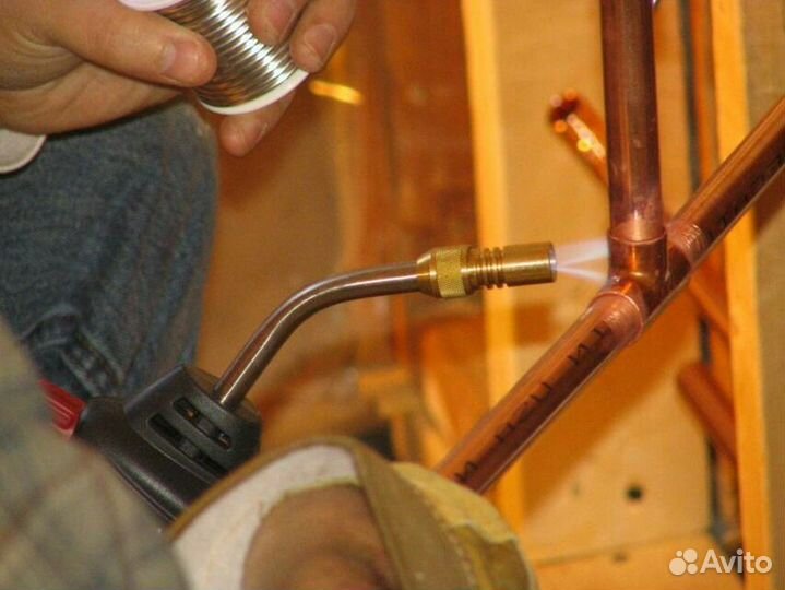 Оказание услуг по Сварка пайка медных труб латуни