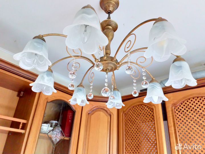 Люстра потолочная Италия бу