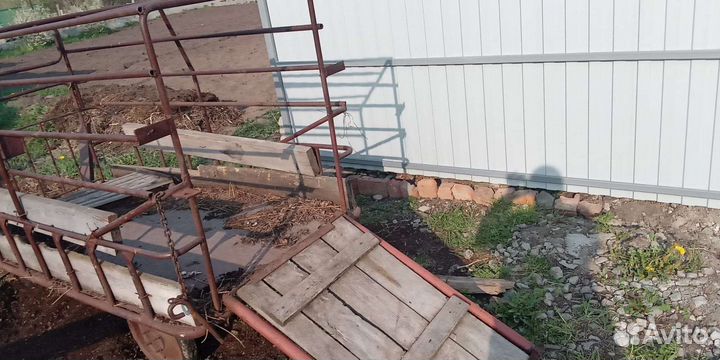 Тележка для перевозки телят, поросят