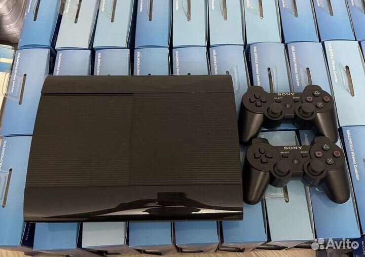 Sony PS3 прошитая +40 игр