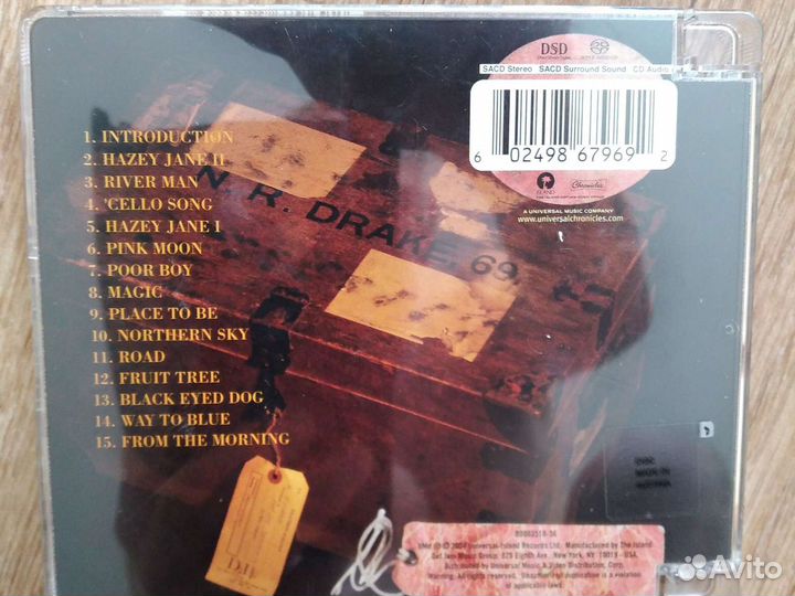 Sacd фирменные диски