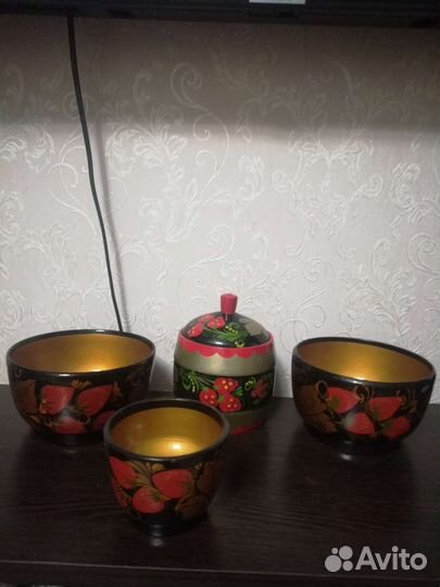 Посуда из дерева