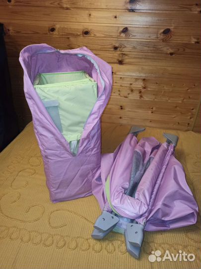 Детская кроватка-манеж складная Chicco