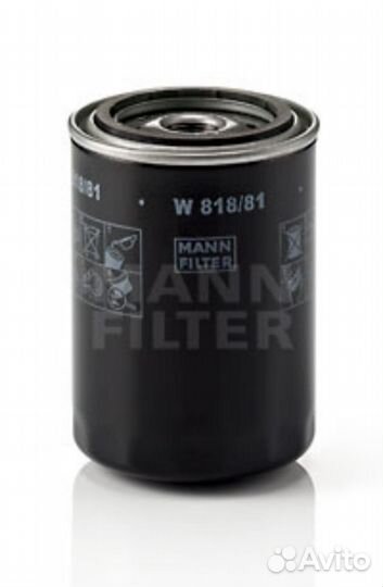 Mann-filter W81881 W 818/81 фильтр масляный \VW Ta