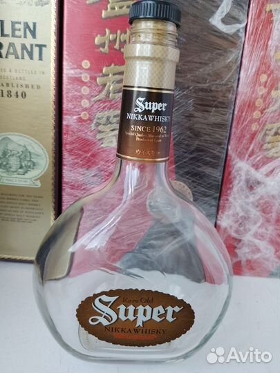 Бутылка из под виски никка супер