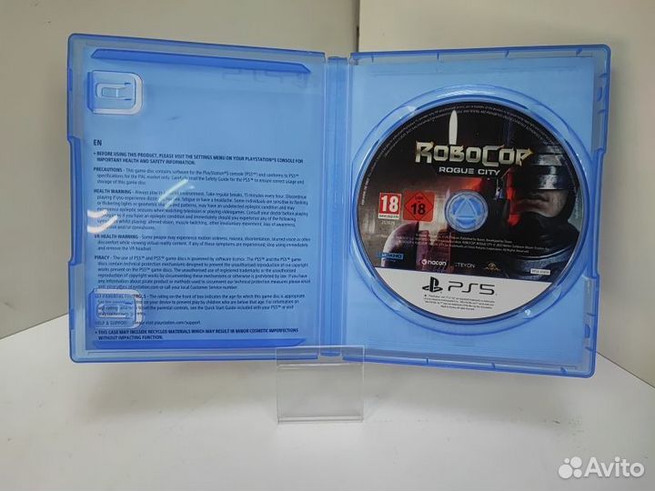 Игровые диски. Sony Playstation 5 Robocop: Rogue C