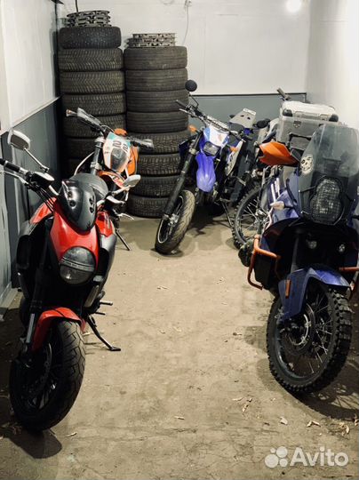 Сезонное хранение мотоцикла, снегохода