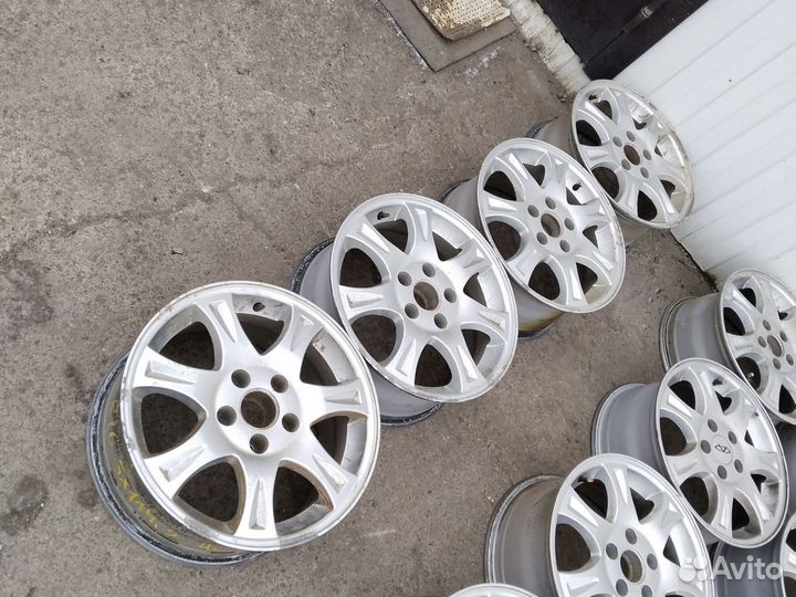 Диски R16 5x114,3 после ремонта