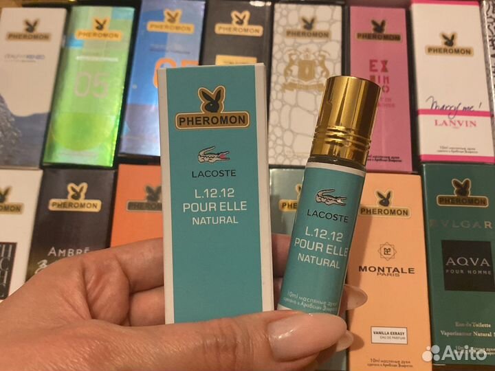 Парфюмированное масло Lacoste pour elle natural