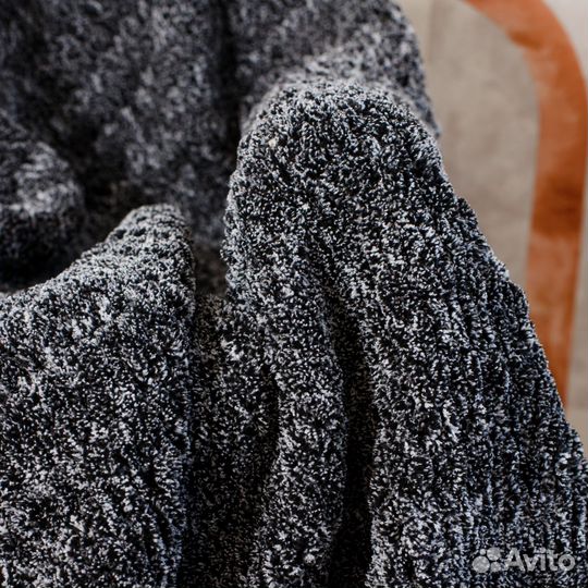 Плед вязаный покрывало