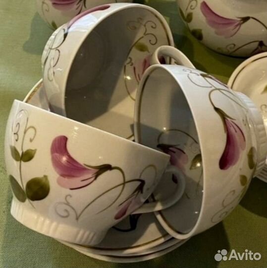 Чайные пары от сервиза Регина