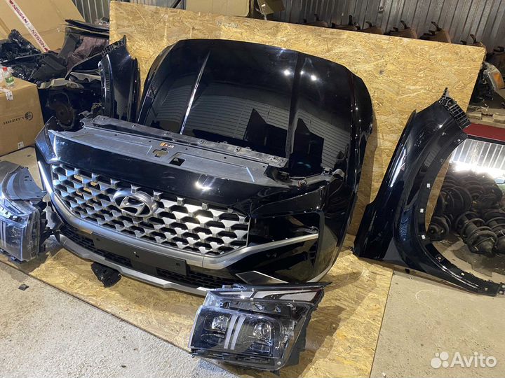 Hyundai Santa Fe 4 ноускат передняя часть