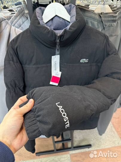 Lacoste куртка вельветовая