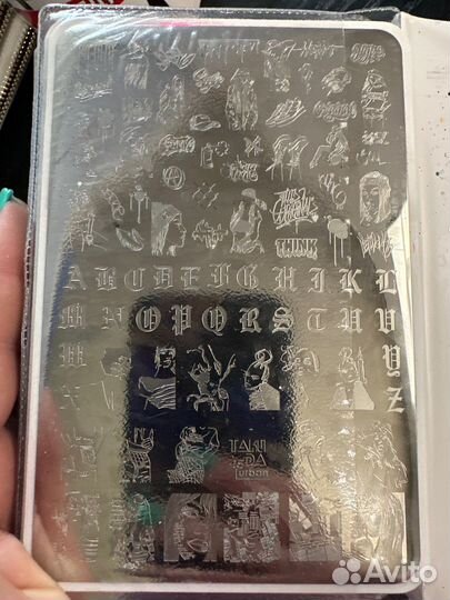 Пластины для стемпинга Takida