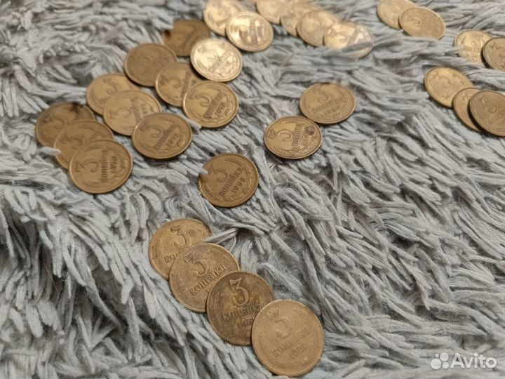 Монета 3копейки