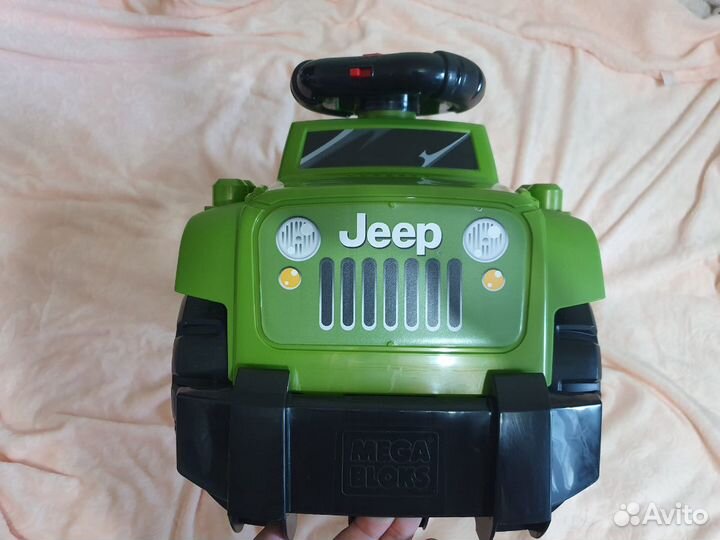 Каталка-толокар Mega Block Jeep First builders Rid