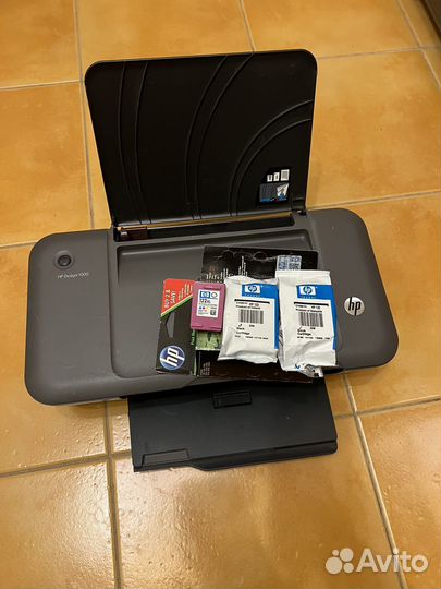 HP: струйный принтер и картриджи