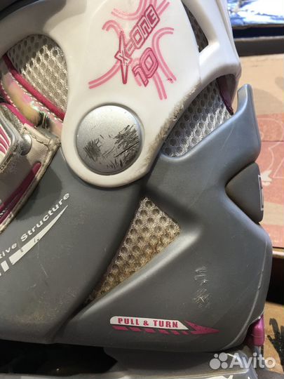 Детские роликовые коньки fila X-one 10, нераздвижн