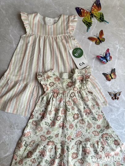 Платье на девочку 80 C&A летнее