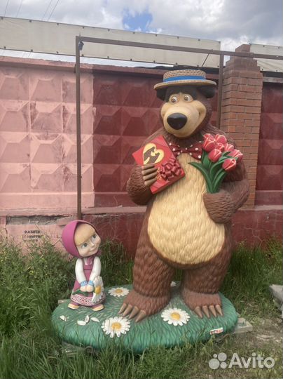 Садовые фигуры из бетона