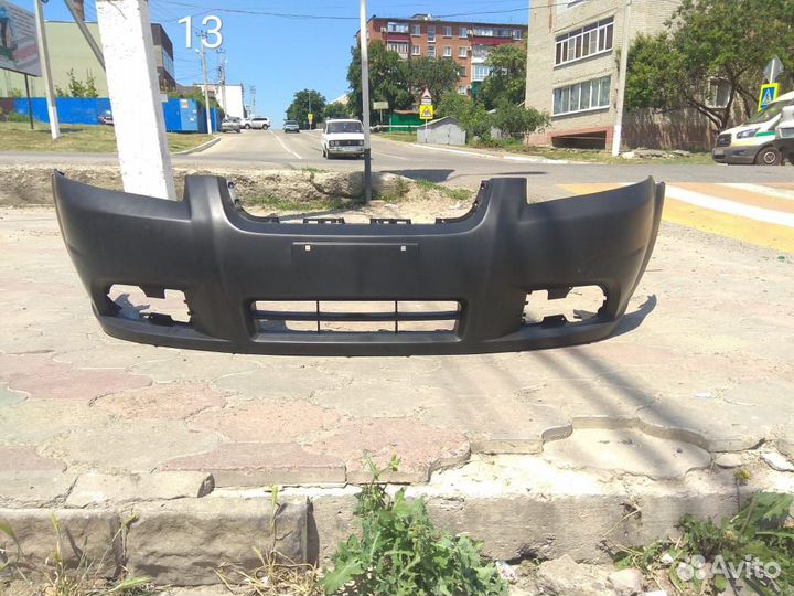 Бампер передний Chevrolet aveo 06-12 (T250)